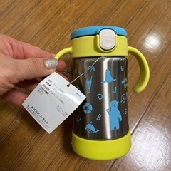 【新品未使用】リッチェル保冷ストローマグの画像