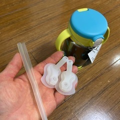 【新品未使用】リッチェル保冷ストローマグの画像