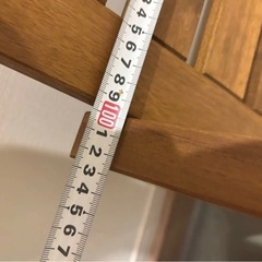 【未使用】北欧風 木製ベンチ クッション付き 2人掛け（2024年購入）の画像