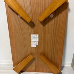 ニトリ　折り畳み座卓の画像