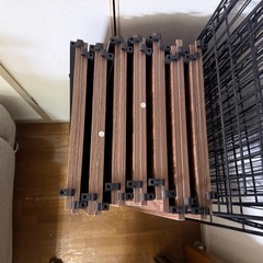 Nポルダディープ ポール5本 棚板14枚の画像