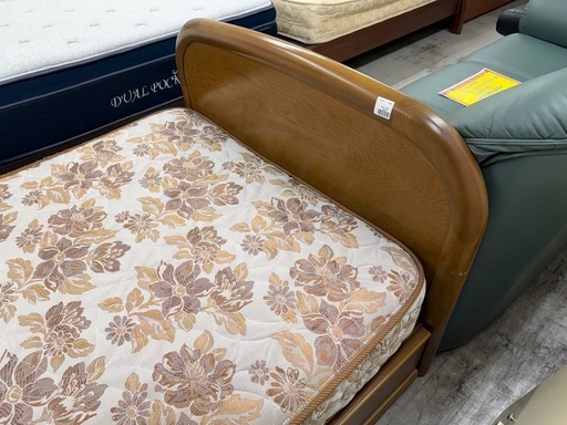 【愛品館 江戸川店 】 引き出し付き シングルベッド NIHON BED（日本ベッド）