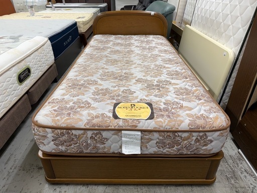 【愛品館 江戸川店 】 引き出し付き シングルベッド NIHON BED（日本ベッド）