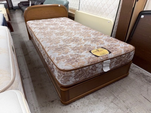 【愛品館 江戸川店 】 引き出し付き シングルベッド NIHON BED（日本ベッド）