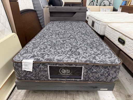 【愛品館 江戸川店 】Sarta＆dreambed シンプルフレーム シングルベッド（サータ＆ドリームベッド）