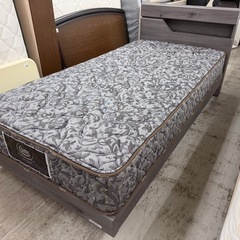 【愛品館 江戸川店 】 シンプルフレーム シングルベッド Sarta＆dreambed（サータ＆ドリームベッド）の画像