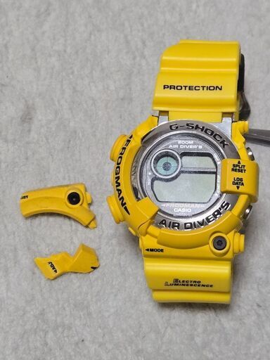 CASIO G-SHOCK DW-8250 フロッグマン イエロー 腕時計