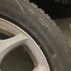 エスティマ純正ホイール　スタッドレスセットの画像