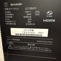 テレビジャンク品の画像