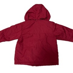 セリーヌ CELINE 90cm 赤 フード付き 中綿コートの画像