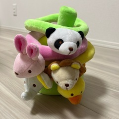 【まもなく削除】GENI エドインター 布絵本　輪投げ　積み木　布おもちゃ　まとめ売りの画像