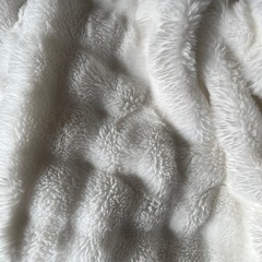 こたつ布団　もこもこ　ホワイトの画像
