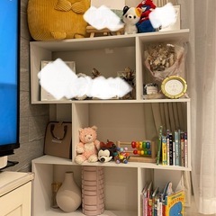 ディスプレイラック　収納棚　インテリア収納　デザインラック　　　の画像