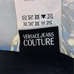 VERSACE JEANS COUTURE 花柄ロゴキャップ帽子の画像