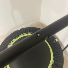 トランポリン　手すり付きの画像