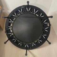 トランポリン　手すり付きの画像