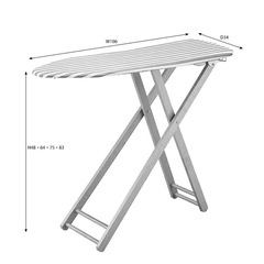アイロン台 スタンド式 木製の画像