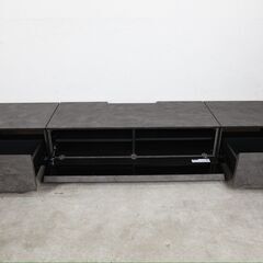 『ASAHIWOOD』朝日木材加工 大型テレビボード テレビボード AVボード TVボード テレビ台 TV台 収納 SP-STN2080 定価約10万 RWtel9の画像