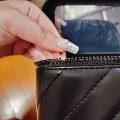 イブサンローラン　YSL ノエル　バニティポーチ　ノベルティの画像