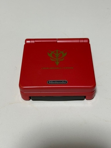 動作確認済 ゲームボーイアドバンスSP シャア専用カラー