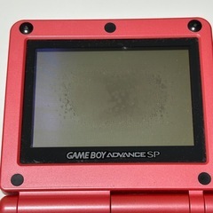 動作確認済 ゲームボーイアドバンスSP シャア専用カラーの画像