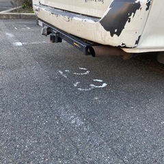 100系ハイエースワゴン　　　ヒッチメンバーの画像