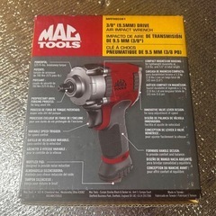 【新品未使用品】MAC TOOLS 3/8" エアインパクトレンチ 780Nmの画像