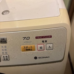 ドラム式洗濯乾燥機の画像