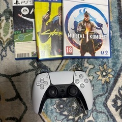 PlayStation 5 本体（PS5）ディスク版｜箱あり｜ソフト3本付き｜美品の画像