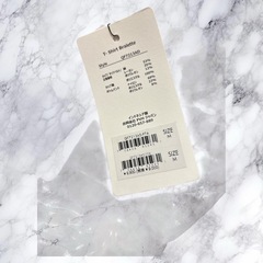 Calvin Klein T-Shirt Bralette Mサイズ グレーの画像