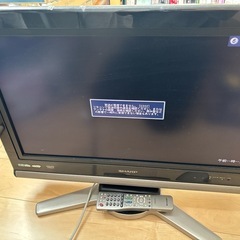 テレビ　SHARP AQUOS  26型の画像