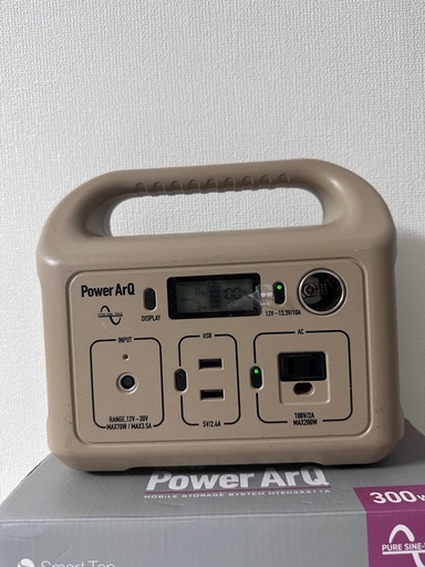 【値下げしました】ポータブル電源  power  arQ