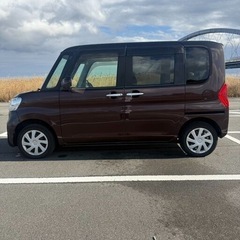 個人分割可❗️　ローン審査無し❗️　タント　4WD　Xグレード　H27　8万km　パワスラ　ナビ　バックカメラ　即納できます🙌の画像