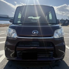 個人分割可❗️　ローン審査無し❗️　タント　4WD　Xグレード　H27　8万km　パワスラ　ナビ　バックカメラ　即納できます🙌の画像