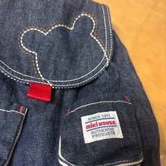 ミキハウス　ベビーリュックの画像