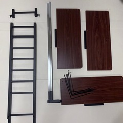 ランドリーラック 突っ張り棚 洗濯機ラック 収納 3段の画像