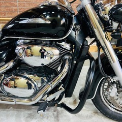 【車検付】イントルーダー400 【タイヤ新品】【カスタム】【格安配送】アメリカンの画像