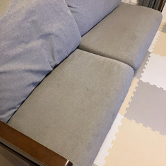 ソファ　ファブリック丸洗い可能の画像
