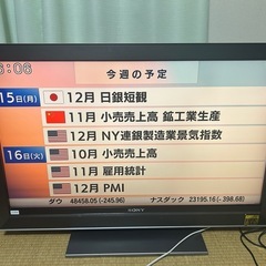 ４０型　ソニー製　BRAVIA テレビですの画像