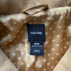 babyGap ベビーコート 18-24Mの画像