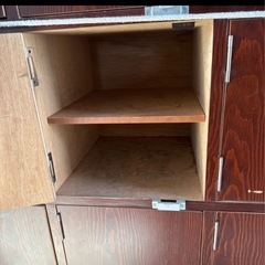 昭和レトロ下駄箱 大容量の画像