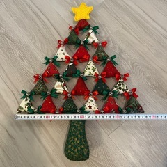 クリスマスツリー（壁掛け）の画像