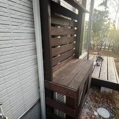 エアコン室外機カバー　自作品　12/17までの画像