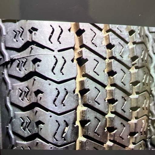 マルチスポーク12in 145/80R12 バリ溝 引き渡し年末に処分 