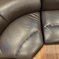 ※1/4取引無料　コーナーソファ　　　の画像