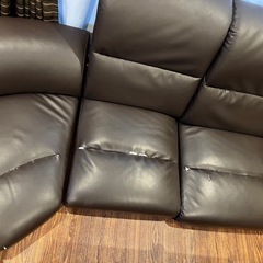 ※1/4取引無料　コーナーソファ　　　の画像