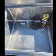 業務を流し台の画像