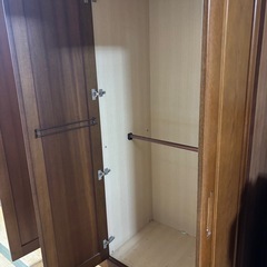 ワードローブ  タンス 洋服 衣類の画像