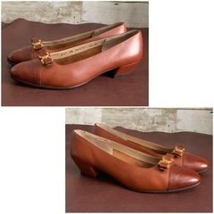 サルバトーレフェラガモ【23.5㎝位】パンプス☆クリーニングお手入れ済6343の画像