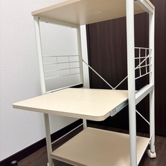 （交渉中）電子レンジ　ラック　キッチン収納の画像